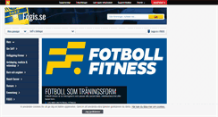 Desktop Screenshot of fogis.se